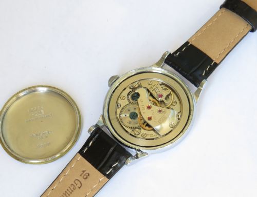 fig 1. Gents 1950s Rone Seventeen watch, super condition