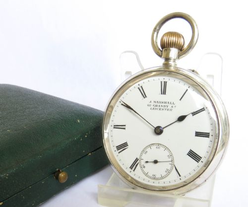 Antique Silver Pocket Watch, Lancs Watch Company