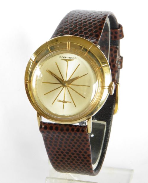Gents Longines Asymmetrical Wrist Watch, 1959
