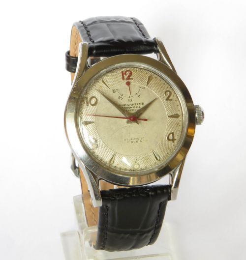 fig 1. Gents 1950s Winegartens Visualmatic automatic wrist watch