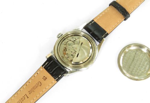 fig 2. Gents 1950s Winegartens Visualmatic automatic wrist watch