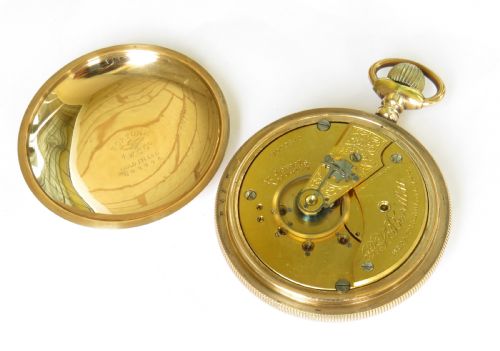 fig 2. Antique Waltham Bartlett Pocket Watch, 1908