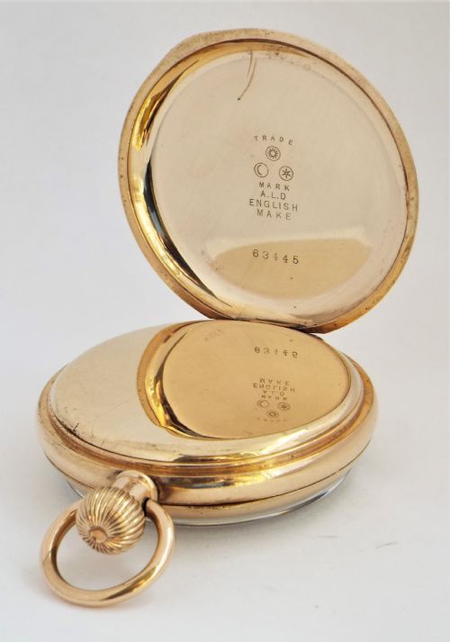 fig 2. A 1920s J W Benson pocket watch.