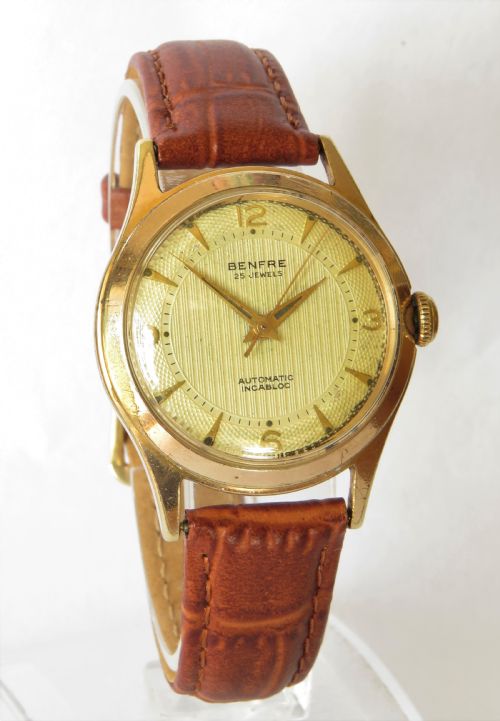 fig 1. Gents 1950s Benfre automatic wristwatch