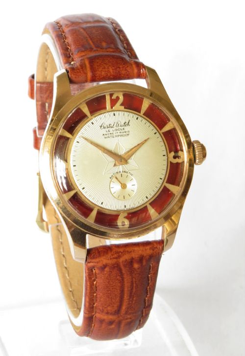 fig 1. Gents 1950s Cristal wristwatch