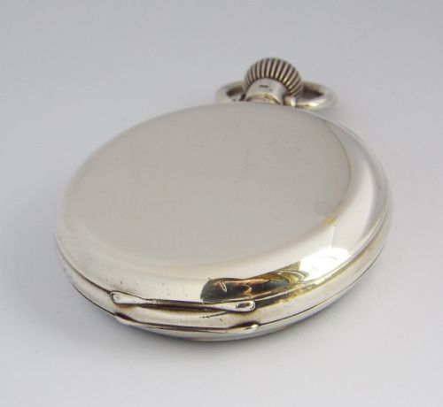 fig 1. Antique silver Revue pocket watch, Nottingham.