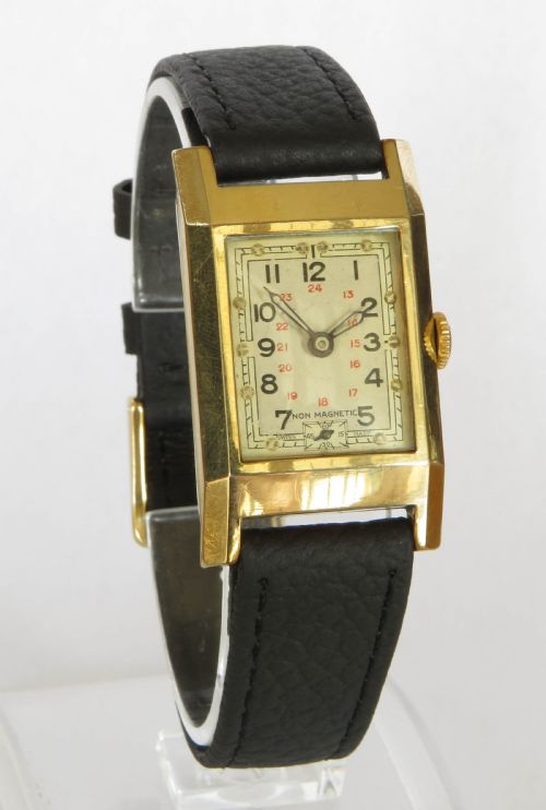 fig 1. Mid-size Art Deco Rotary wrist watch