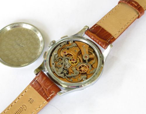 fig 2. Gents 1950s Parker chronograph wrist watch