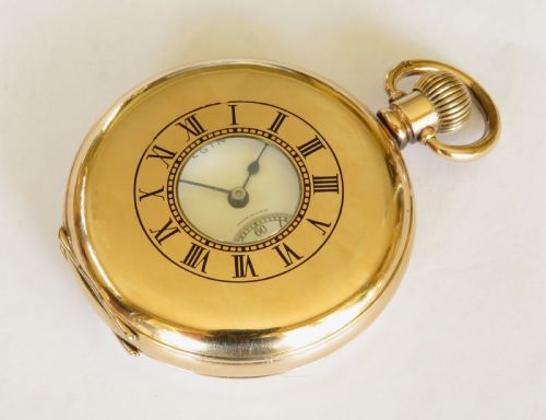 Antique Elgin Half Hunter Pocket Watch, 1925