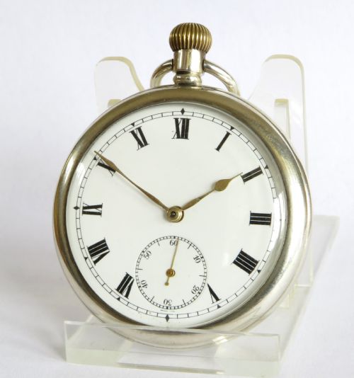 Antique Silver Moeris Pocket Watch,1932