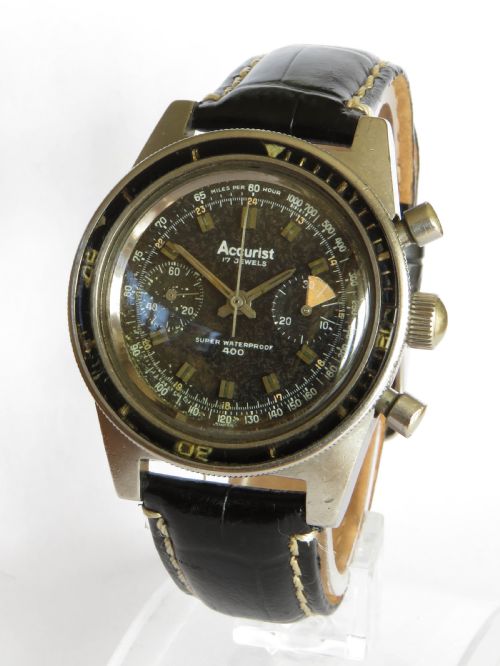 Gents Accurist 400 Diver’s Style Chronograph