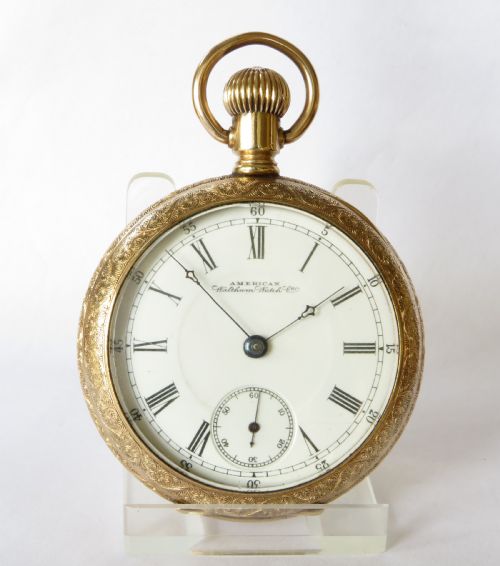 fig 1. Antique Waltham P S Bartlett pocket watch