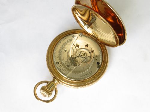 fig 3. Antique Waltham P S Bartlett pocket watch