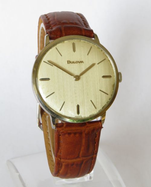 fig 1. Gents Bulova wrist watch, 1964