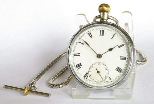1930s Lanco Stem Winding Pocket Watch
