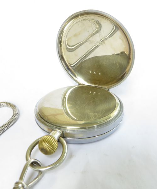 fig 1. 1930s Lanco stem winding pocket watch