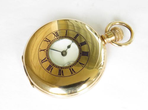 Antique Waltham Half Hunter Pocket Watch, 1907
