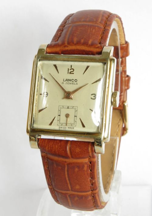 Gents 1950s Lanco Wrist Watch