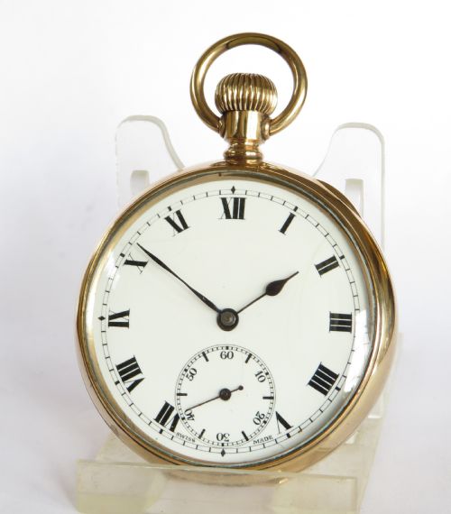 Antique 1920s Swiss Pocket Watch