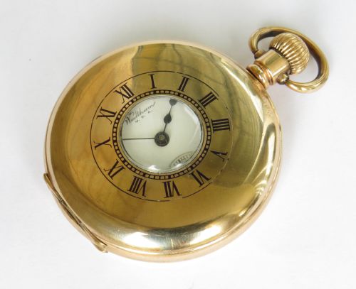 Antique Waltham Bartlett Half Hunter Pocket Watch, 1931