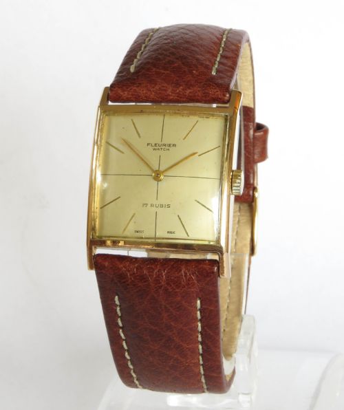Gents 1950s Fleurier Wrist Watch