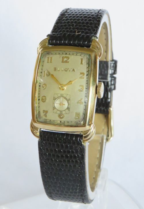 Mid-size 1948 Bulova Senator Wrist Watch