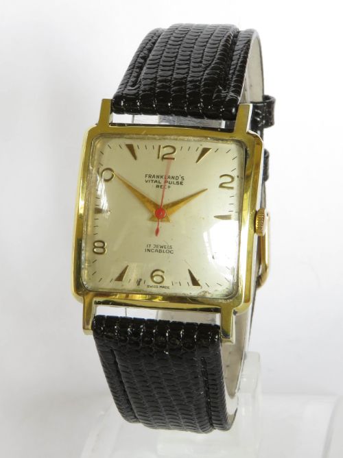 Gents 1950s Franklands Vital Pulse Reg’d Wrist Watch