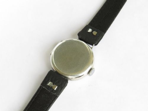 fig 4. Gents silver WW1 Marconi trench watch, 1917
