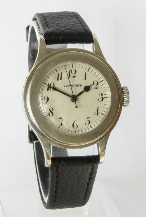 fig 1. Gents WW2 Longines wrist watch, 1939