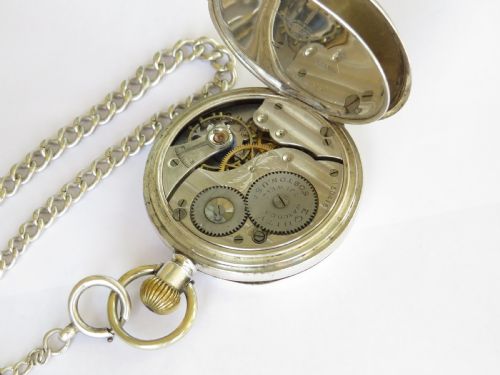 fig 2. 1938 silver Equity Watch Company pocket watch
