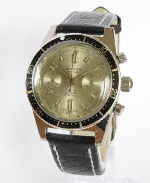 Gents 1960s Oriosa Diver’s Chronograph Wrist Watch