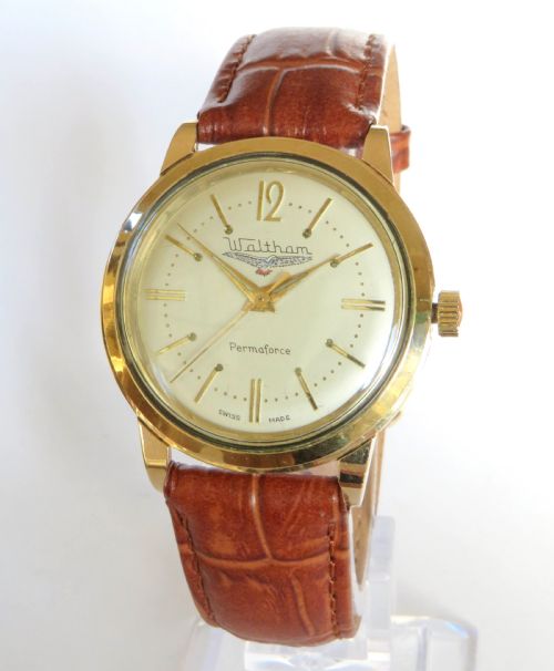 Gents Late 1950s Waltham Permaforce Wrist Watch