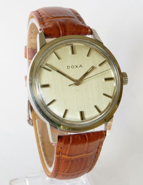 fig 1. Gents 1960s Doxa wrist watch