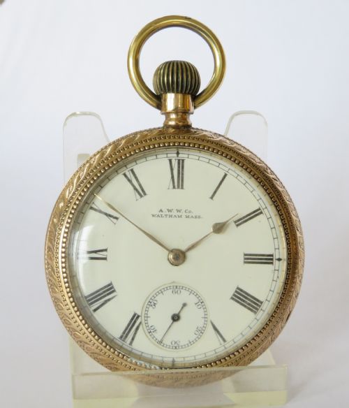 fig 1. Antique Waltham Royal pocket watch, c1894