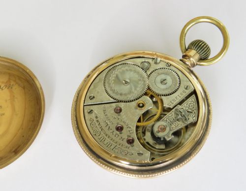 fig 2. Antique Waltham Royal pocket watch, c1894