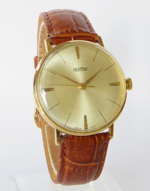 fig 1. Gents 1960s Roamer wrist watch