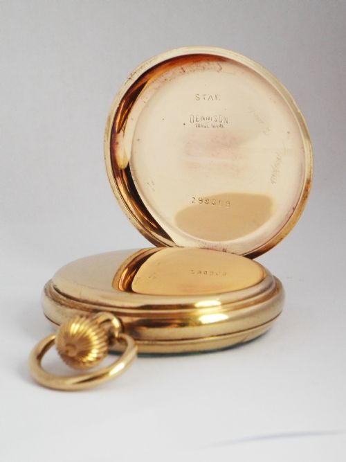 fig 2. Antique Waltham Marquis pocket watch, 1912.