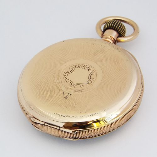 fig 1. Antique Waltham pocket watch, 1915.