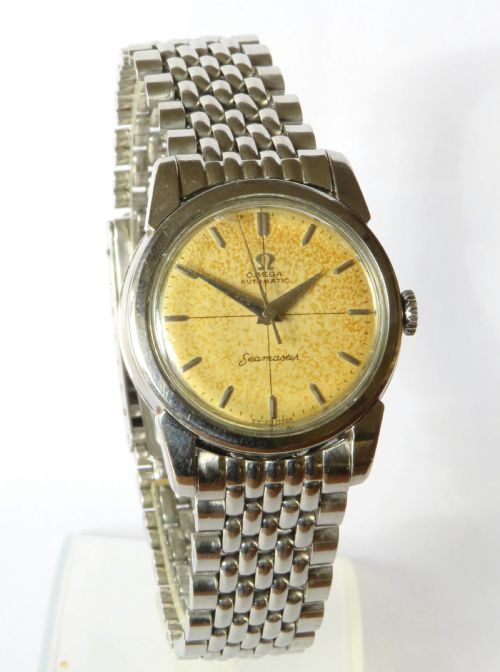 fig 1. Gents Omega Seamaster automatic watch, 1955
