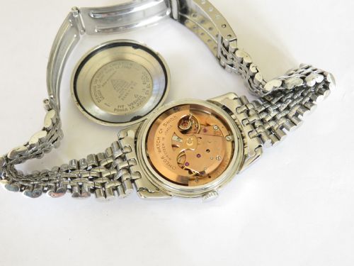 fig 2. Gents Omega Seamaster automatic watch, 1955