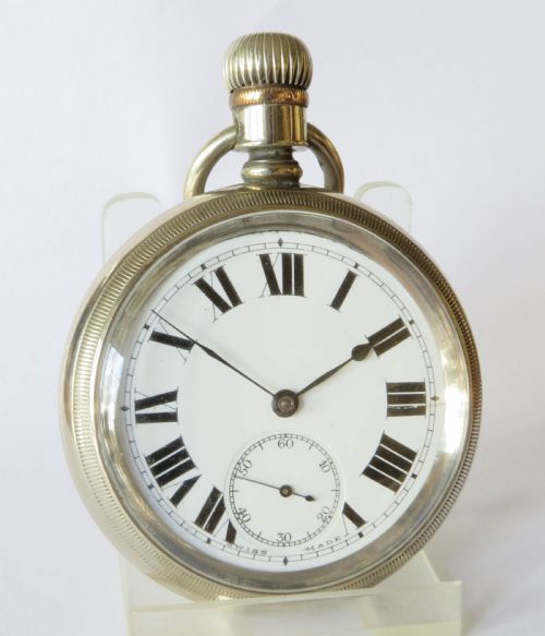 fig 1. Antique 1920s Buren pocket watch