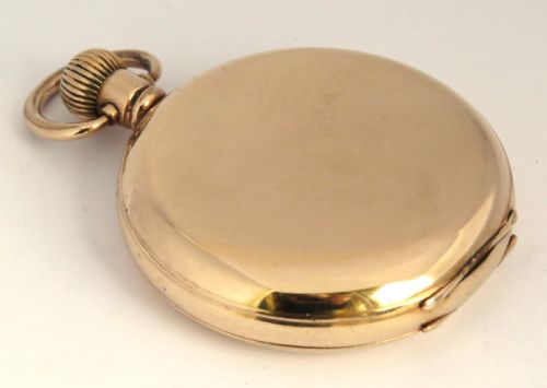 fig 2. Antique Elgin full hunter pocket watch, 1928