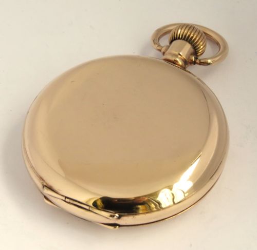 fig 1. 1930s Cyma full hunter pocket watch.