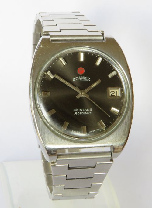 fig 1. Gents Roamer Mustang Rotodate wrist watch