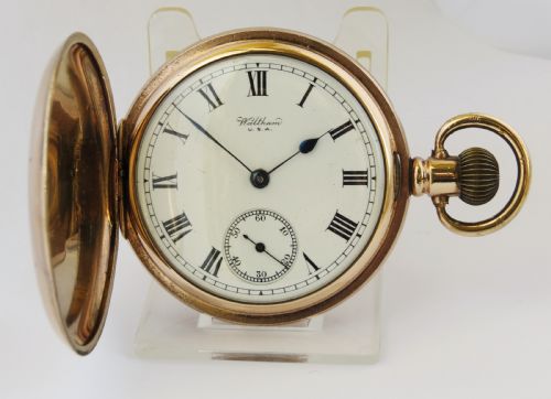 Antique Waltham Equity Full Hunter Pocket Watch, 1917.