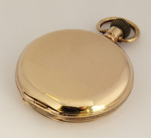 fig 1. Antique Waltham Equity full hunter pocket watch, 1917.