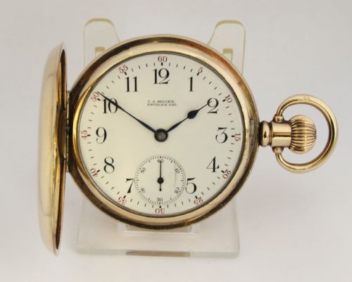 Antique 1907 Waltham Full Hunter Pocket Watch.