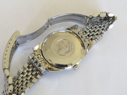 fig 3. Gents Omega Seamaster automatic wrist watch, 1962