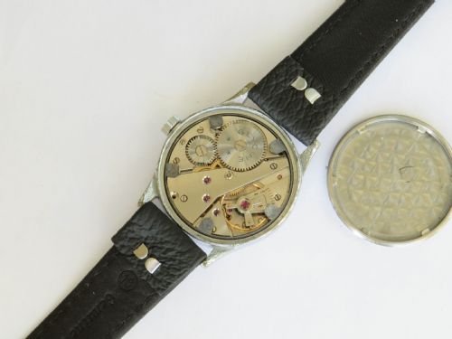 fig 2. Gents 1940s German military Glycine wrist watch