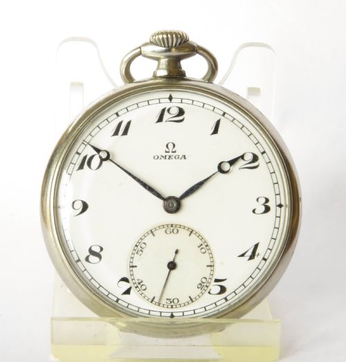 fig 1. 1939 Omega pocket watch